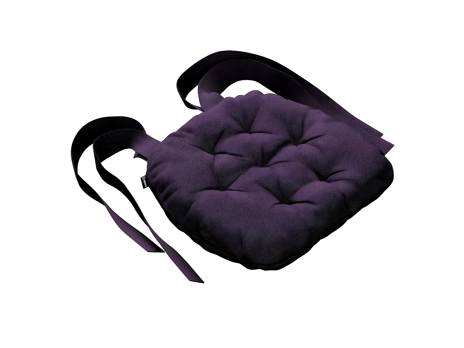 STUHLKISSEN Etna violett, 40x37x8 cm