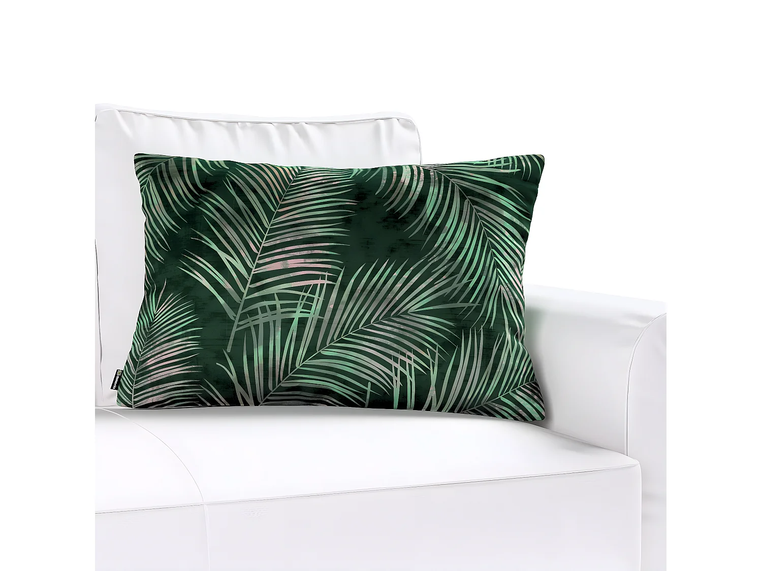 KISSENHÜLLE Velvet grün, 60x40cm