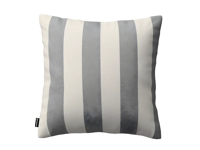 KISSENHÜLLE Quadro blau, 43x43 cm