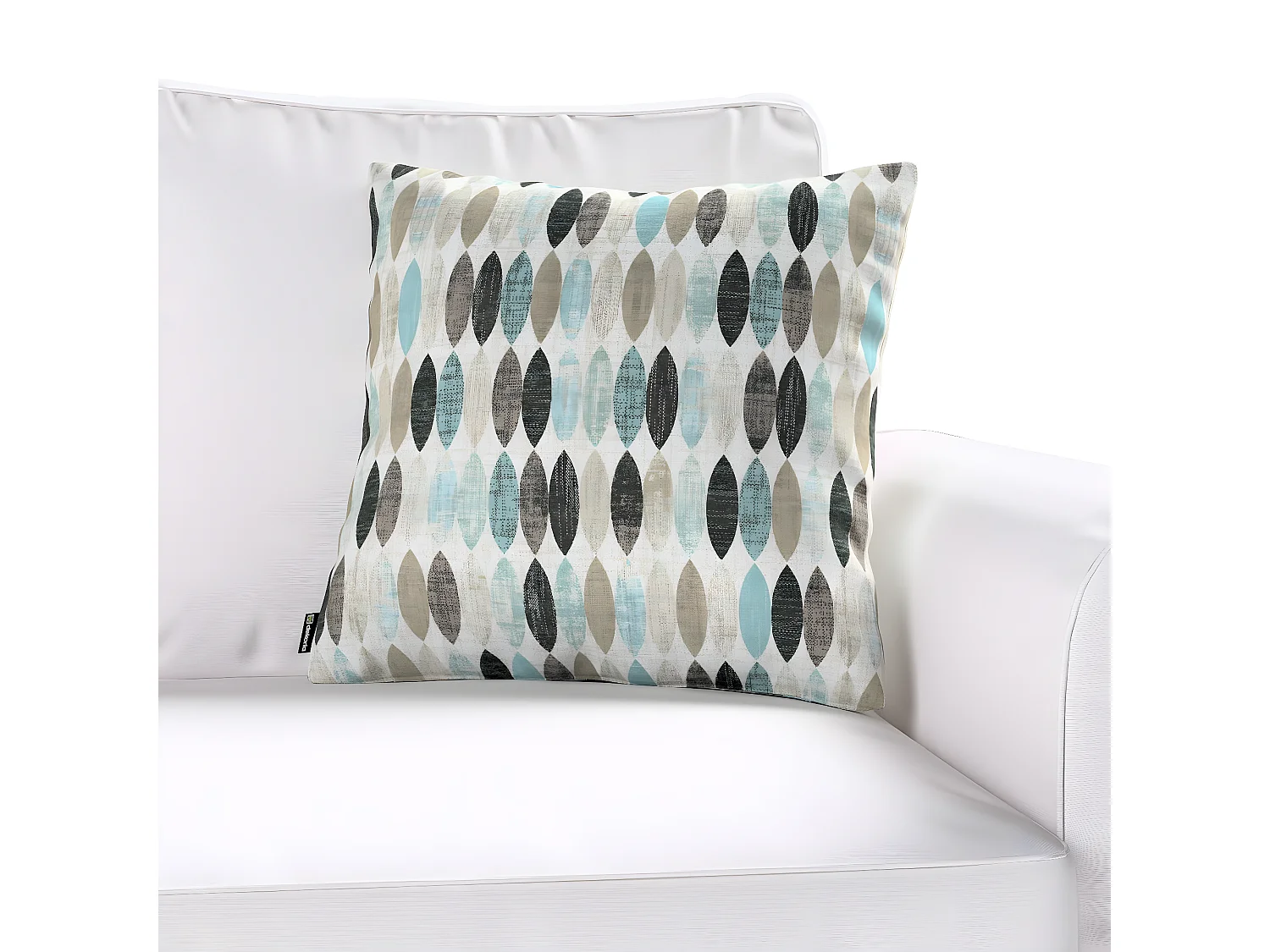 KISSENHÜLLE Modern blau, 50x50cm