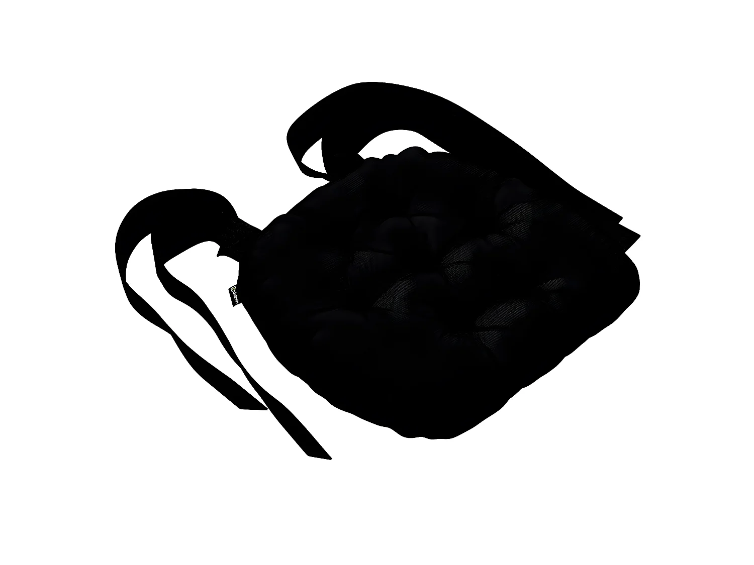 STUHLKISSEN Etna schwarz, 40x37x8 cm