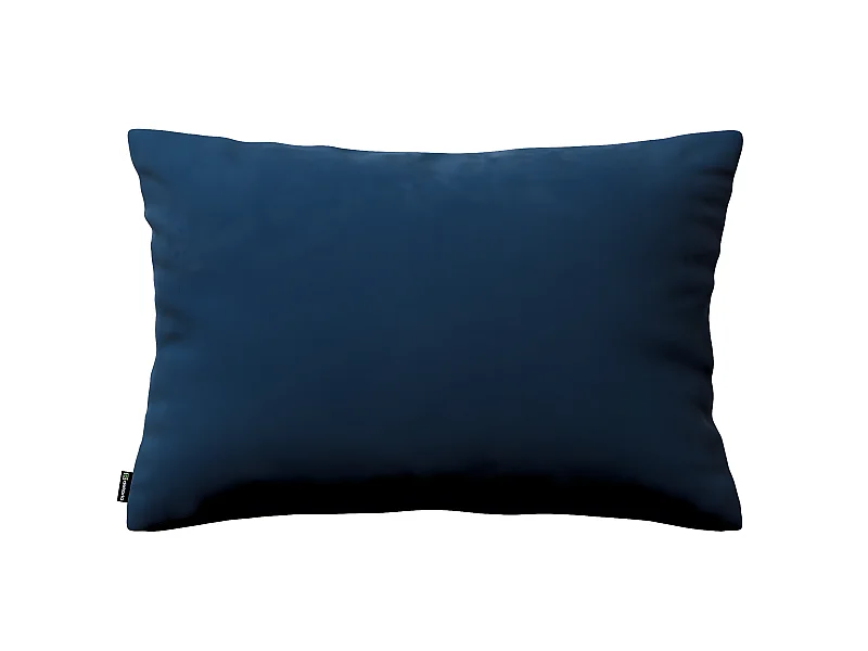 KISSENHÜLLE Velvet dunkelblau, 60x40cm