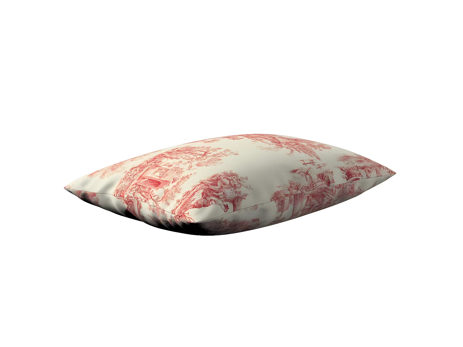 KISSENHÜLLE Avinon rot, 60x40cm