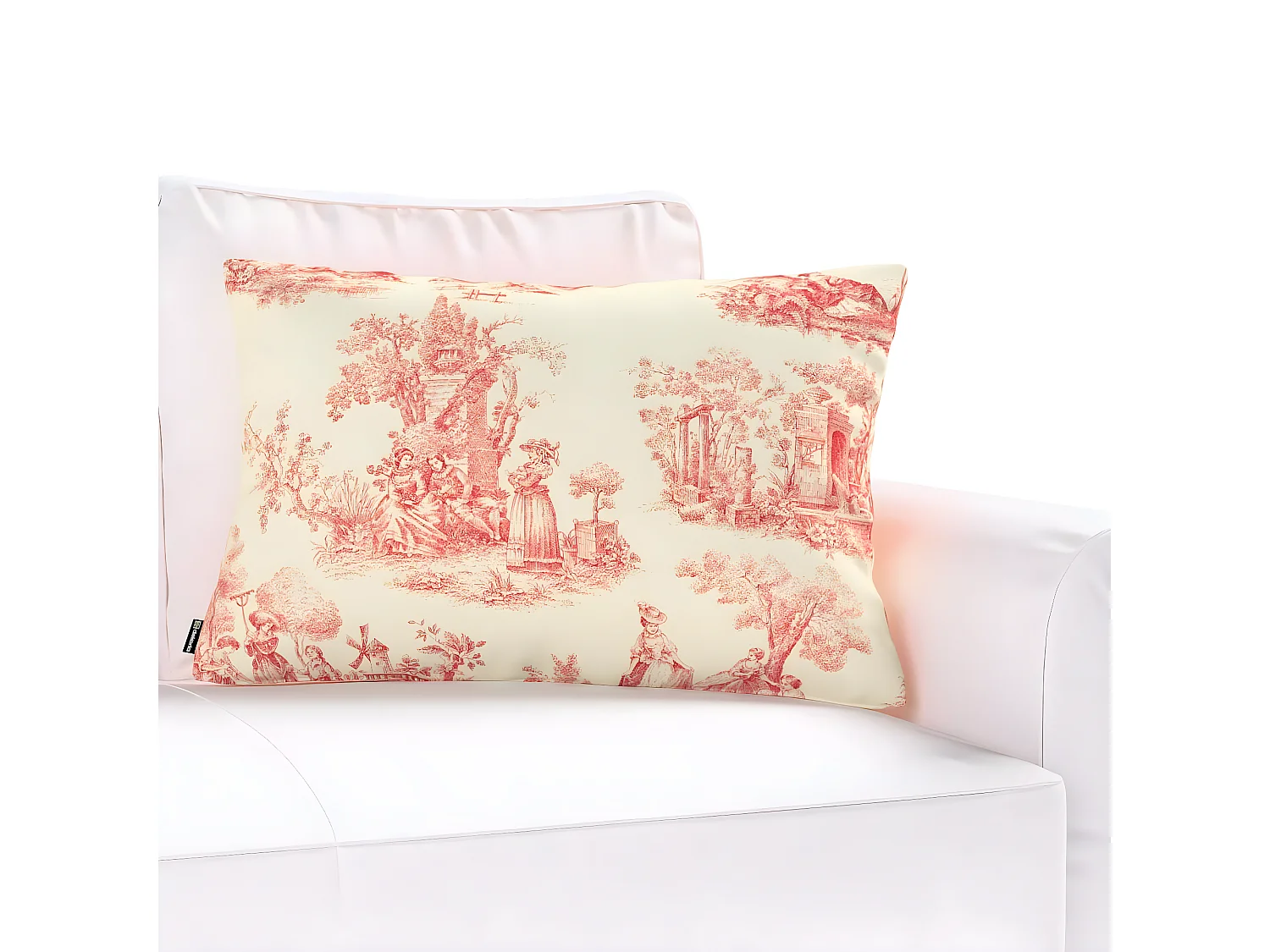 KISSENHÜLLE Avinon rot, 60x40cm