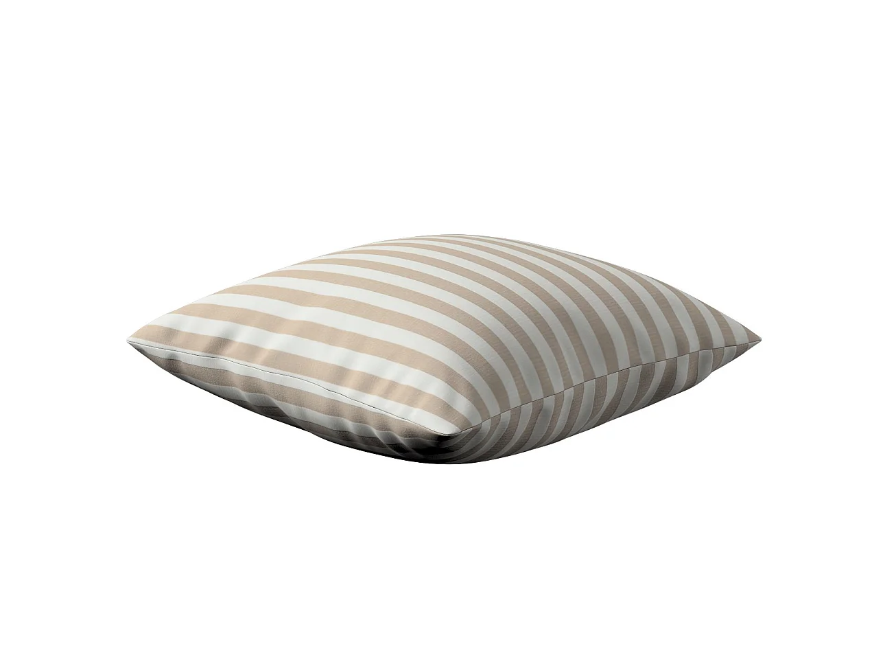 KISSENHÜLLE Quadro braun und weiß, 50x50 cm