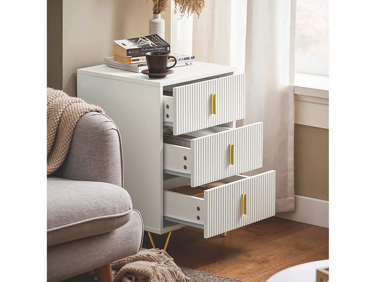 Nachttisch FBT115-L-W