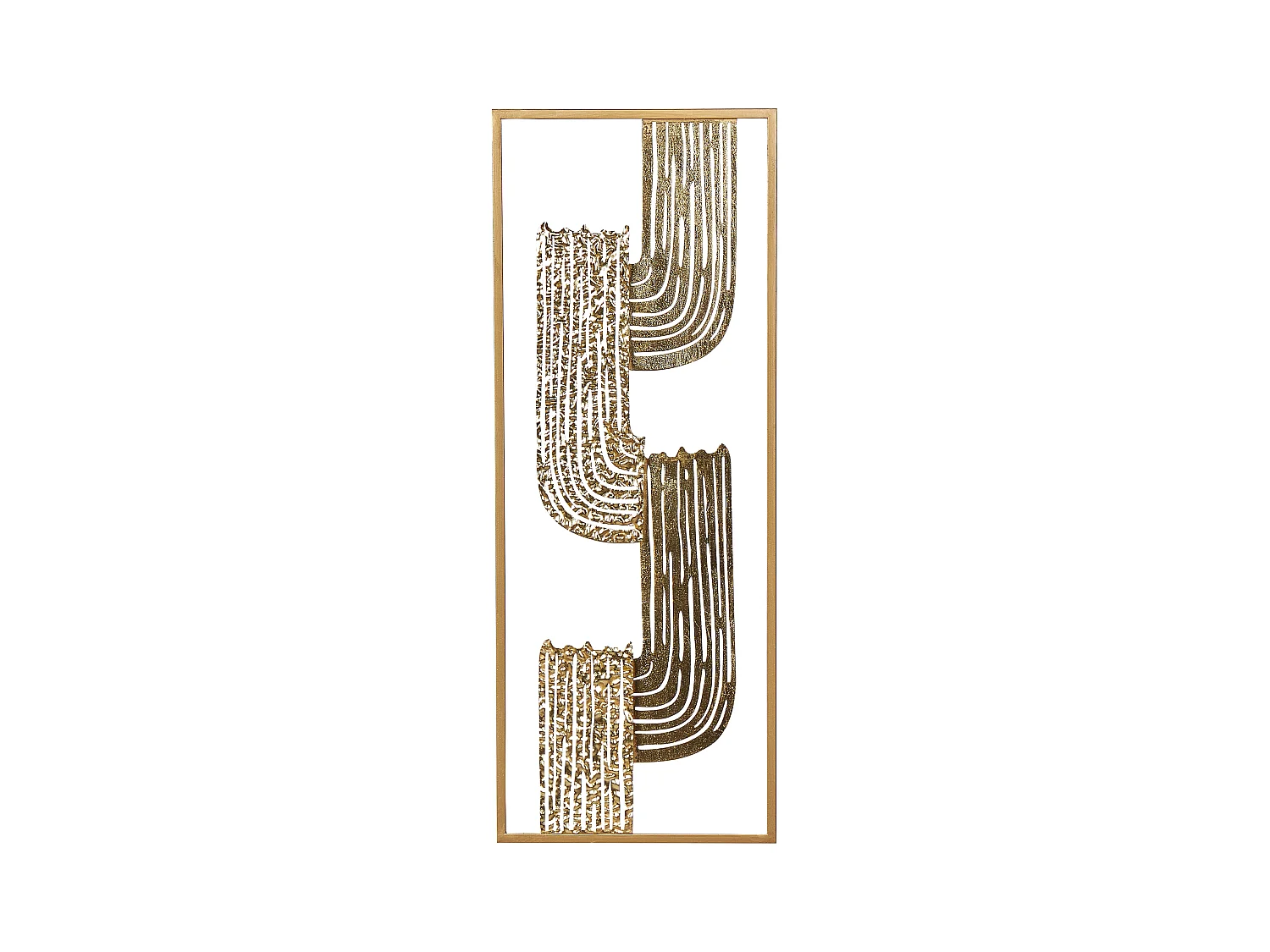 Décoration murale THULIUM Métal 75 cm Doré
