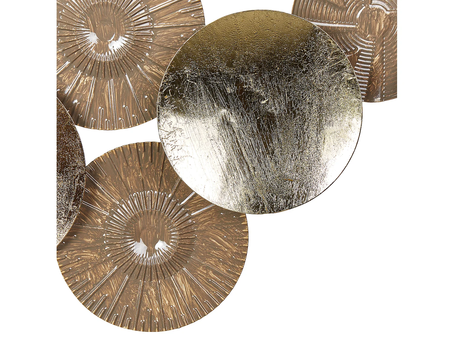 Décoration murale THALLIUM Métal 45 cm Doré