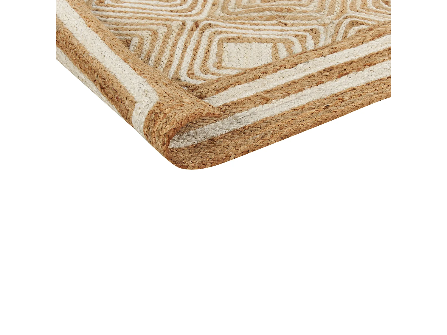 Tapete MENGEN 160 x 230 cm Juta Creme