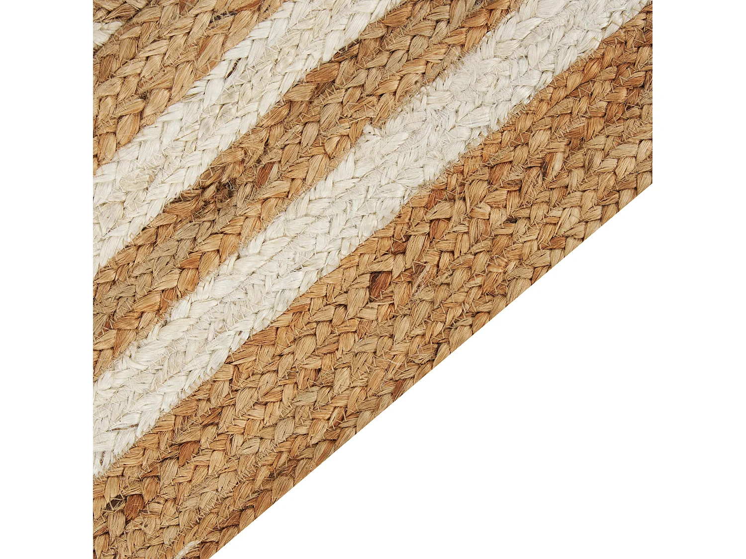 Rug MENGEN Beige 160 x 230 cm Jute