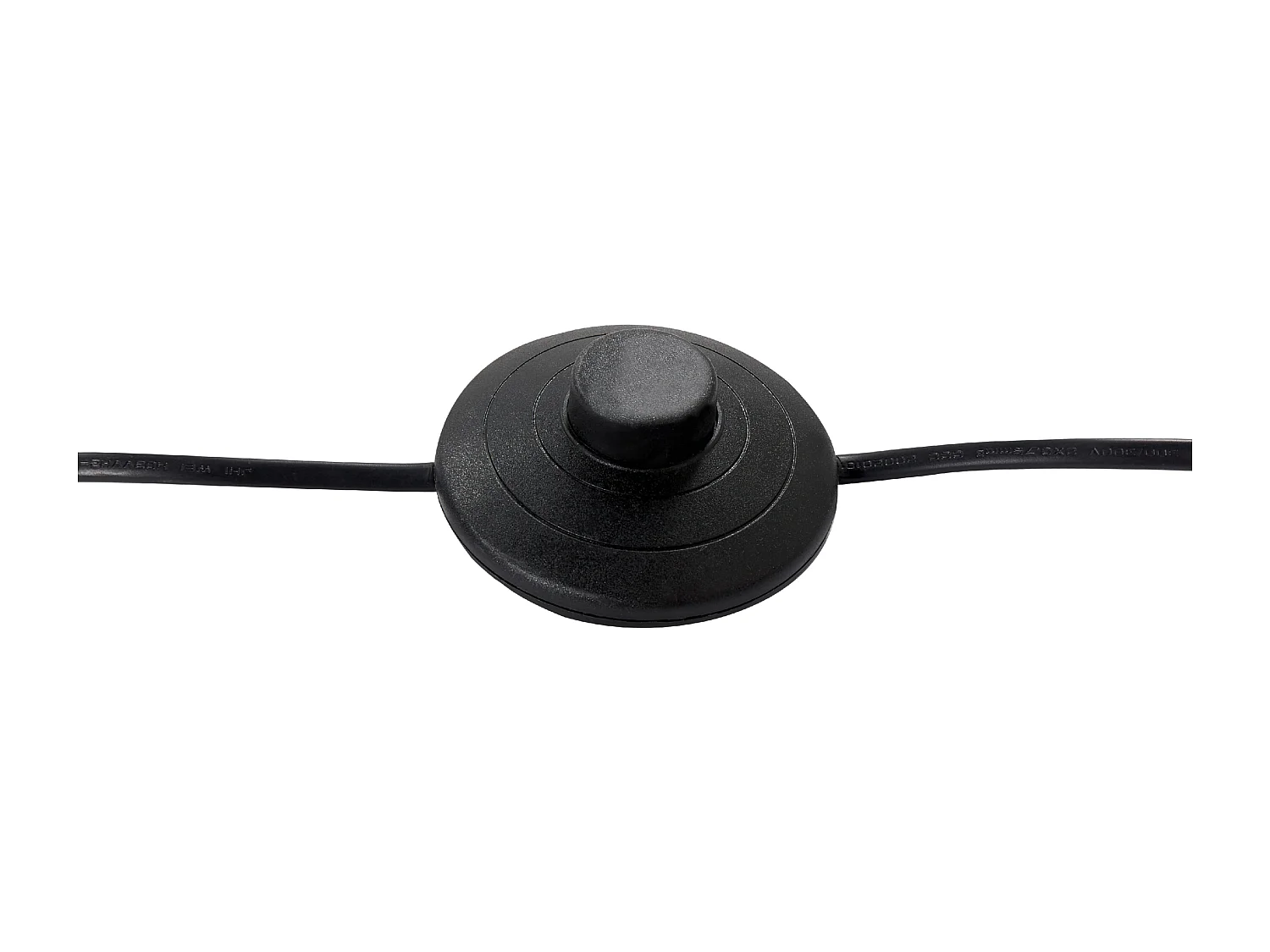 Staande lamp CAUDELO Metaal Zwart/wit