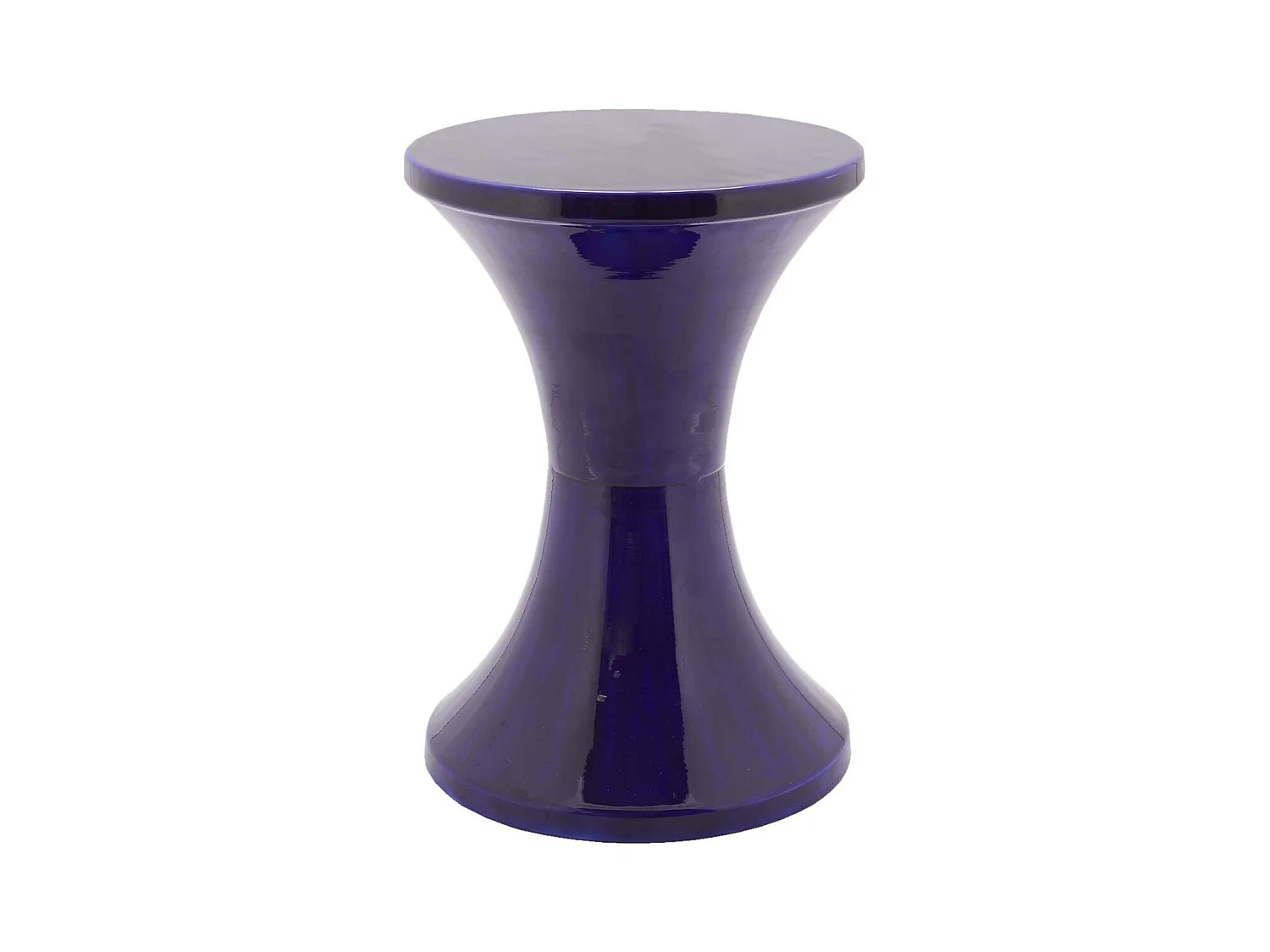 Tabouret en métal émaillé Tam Tam