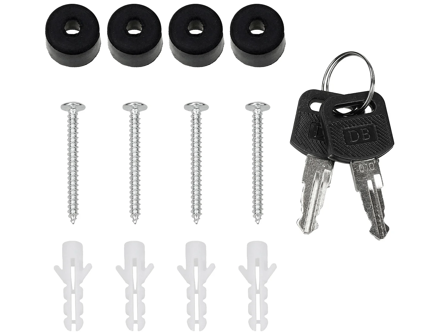 Boîte aux lettres sur pieds boîte postale anthracite aspect marbre noir  ML-Design