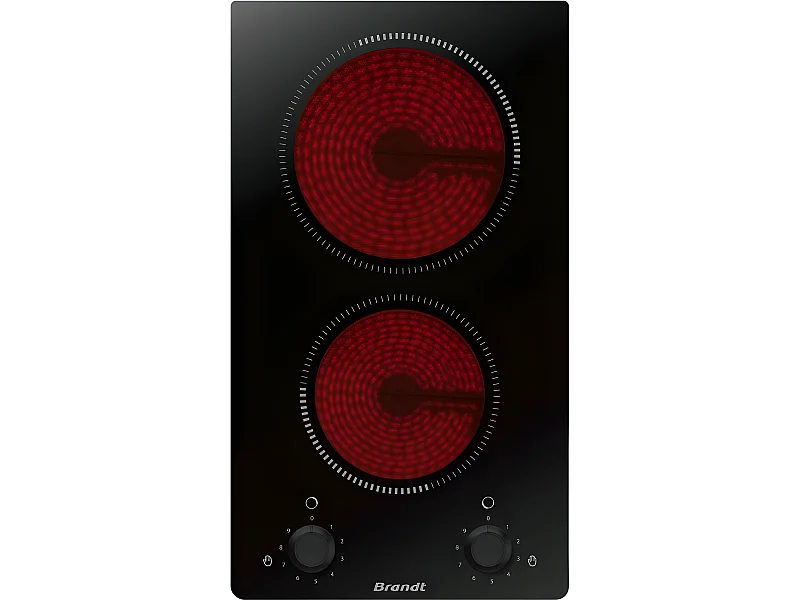 Plaque vitrocéramique BRANDT 3000W 30cm, BPV 6210 B