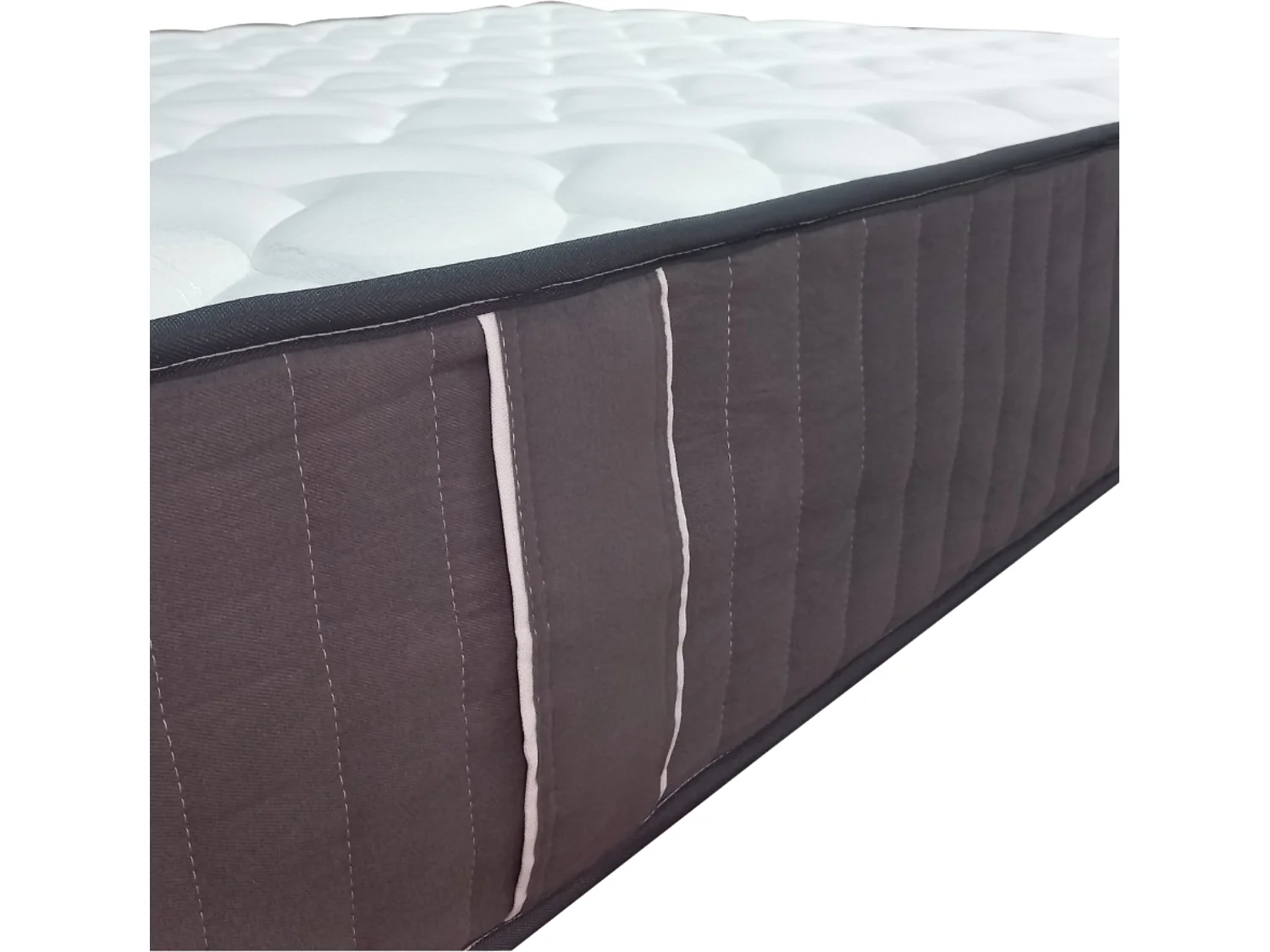 Matelas 120x190 cm Memoire de Forme 70 Kg/m3 + Alese - Hauteur 30 cm Ferme + Oreiller Visco - 7 Zones de Confort - ame r