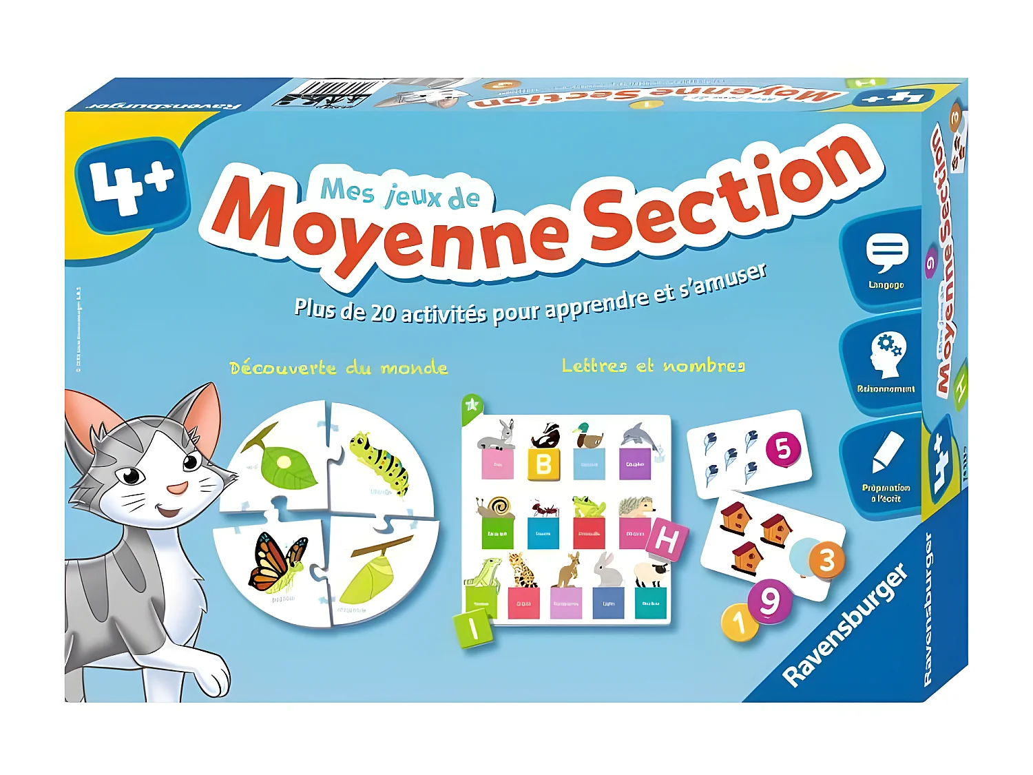 RAVENSBURGER Mes Jeux de Moyenne Section Jeu Educatif