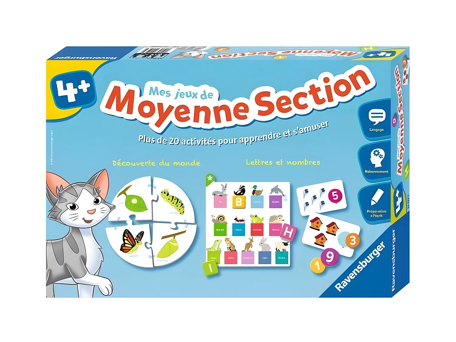 RAVENSBURGER Mes Jeux de Moyenne Section Jeu Educatif