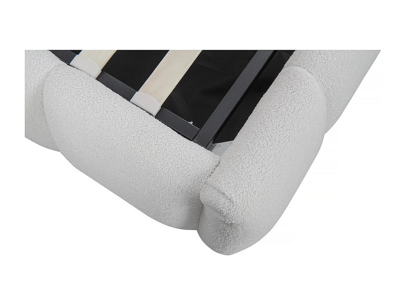 Cama nórdica con arcón "Annie" - 140 x 190 cm - Blanco