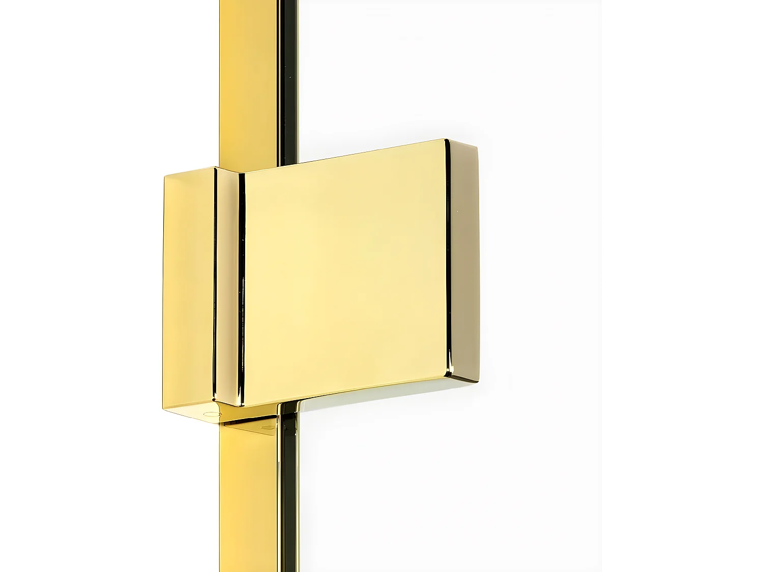 Cabine de douche  droite 90x90 pivotante MIAMI GOLD,couleur: doré, accès de face