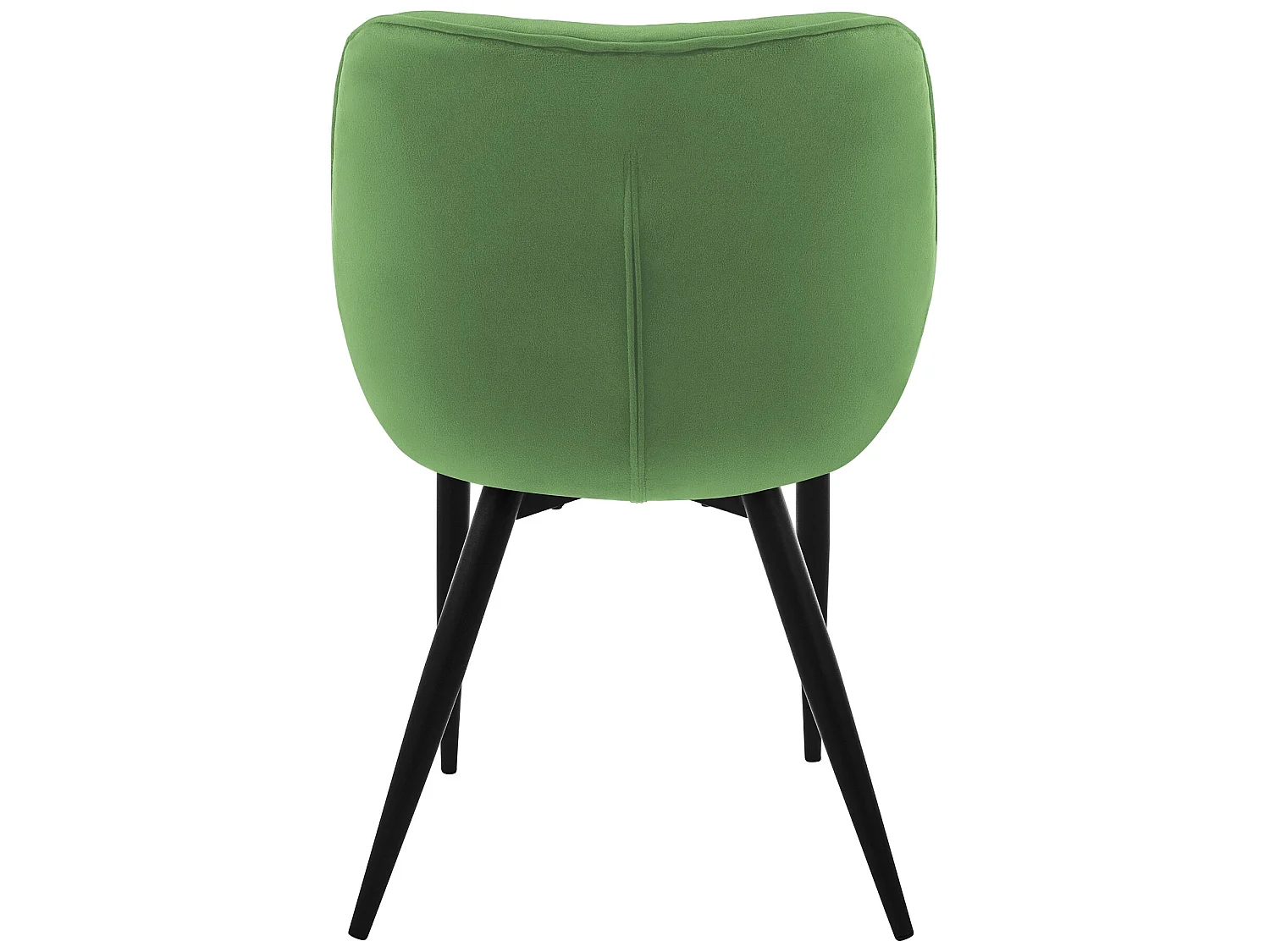 Silla de comedor juego de 2 funda de terciopelo salvia con patas de metal incl. material de montaje ML-Design