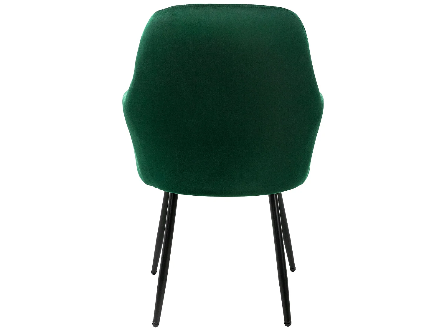 ML-Design Lot de 4 chaises de salle à manger avec dossier et accoudoirs, vert