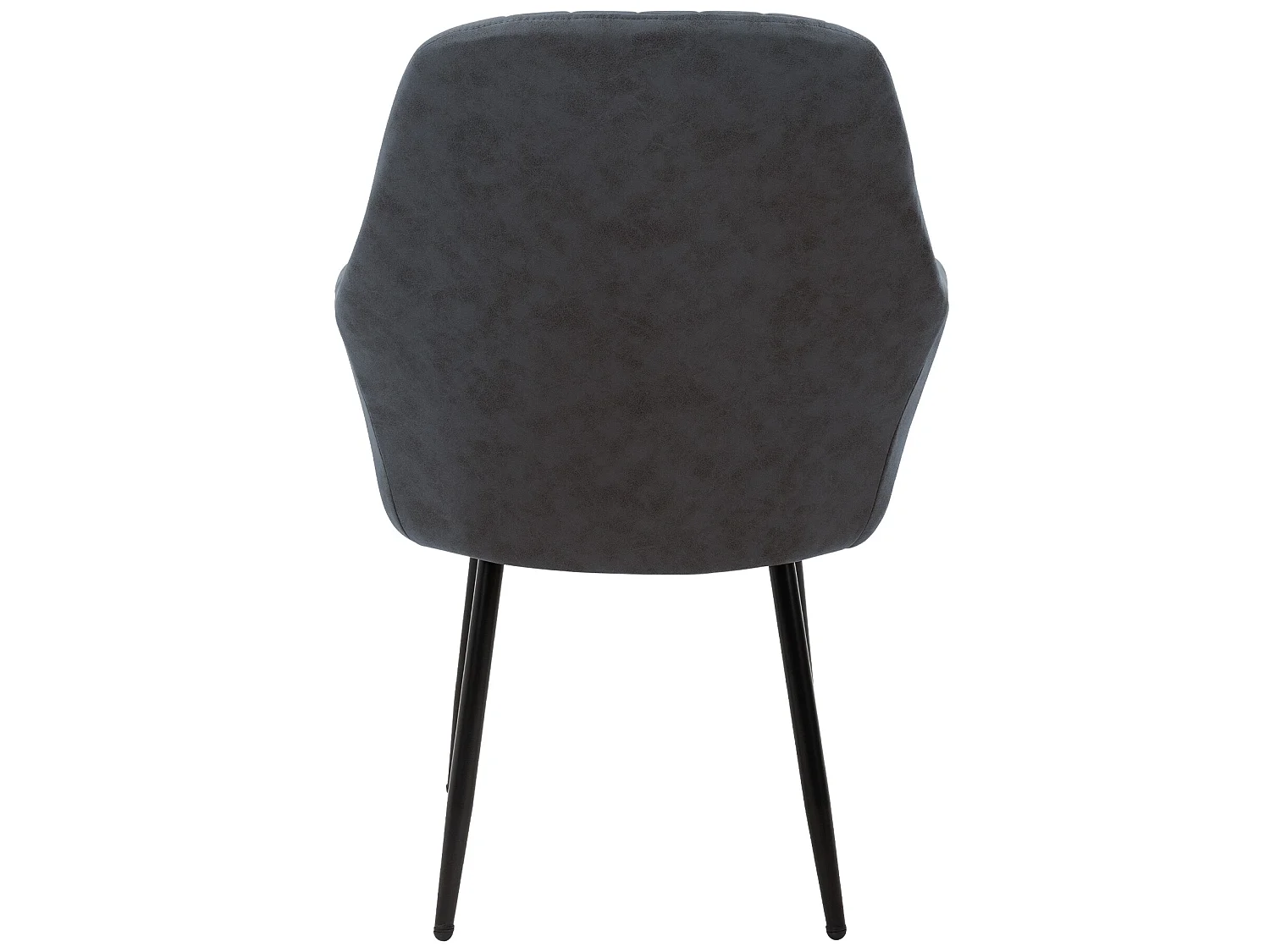 ML-Design Lot de 4 chaises de salle à manger avec dossier et accoudoirs, anthracite