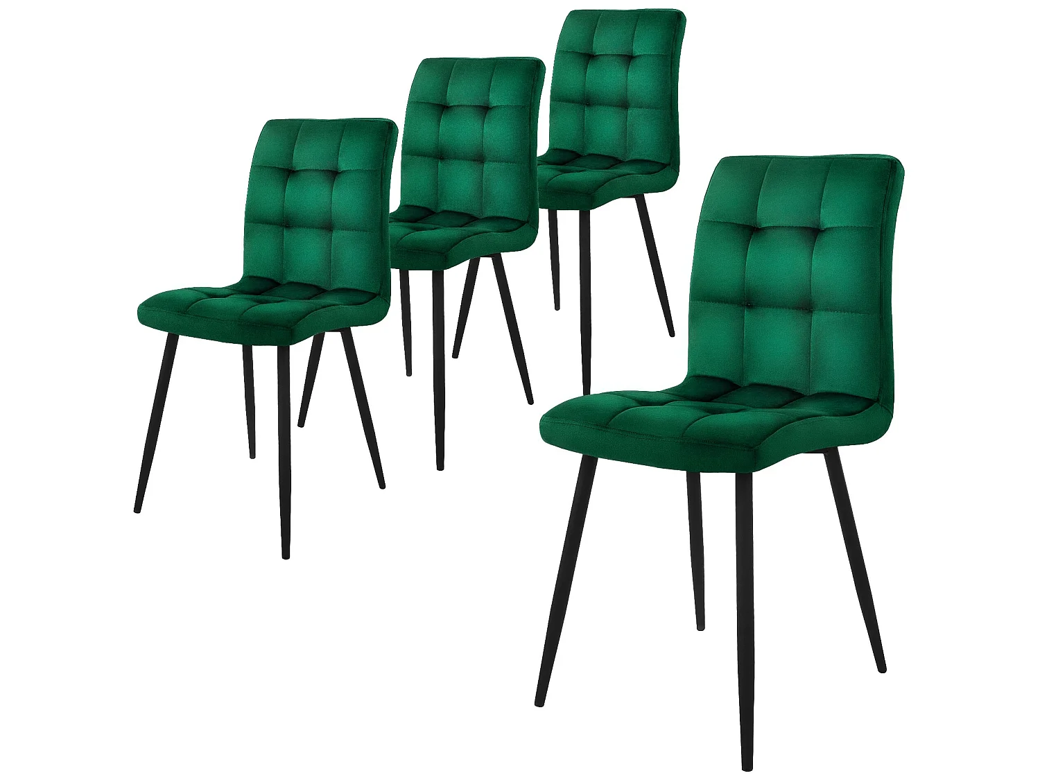 Set di 4 sedie Sedia da sala da pranzo Sedia da cucina Sedia da soggiorno Sedia