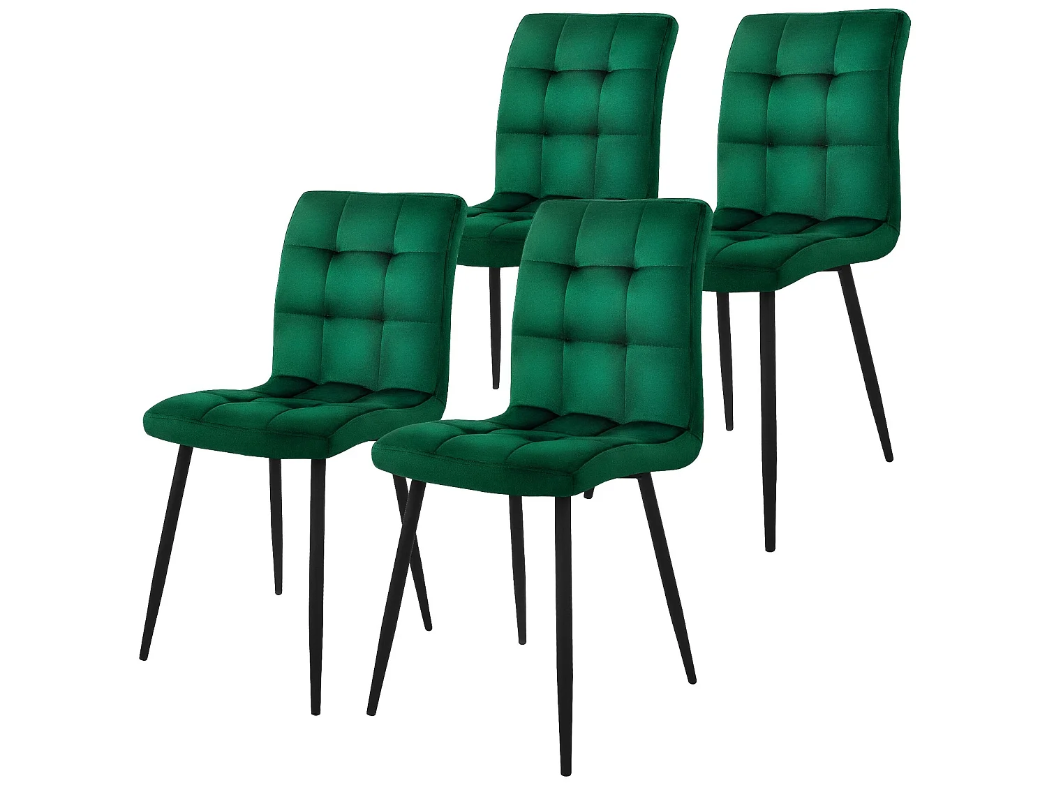 Set di 4 sedie Sedia da sala da pranzo Sedia da cucina Sedia da soggiorno Sedia