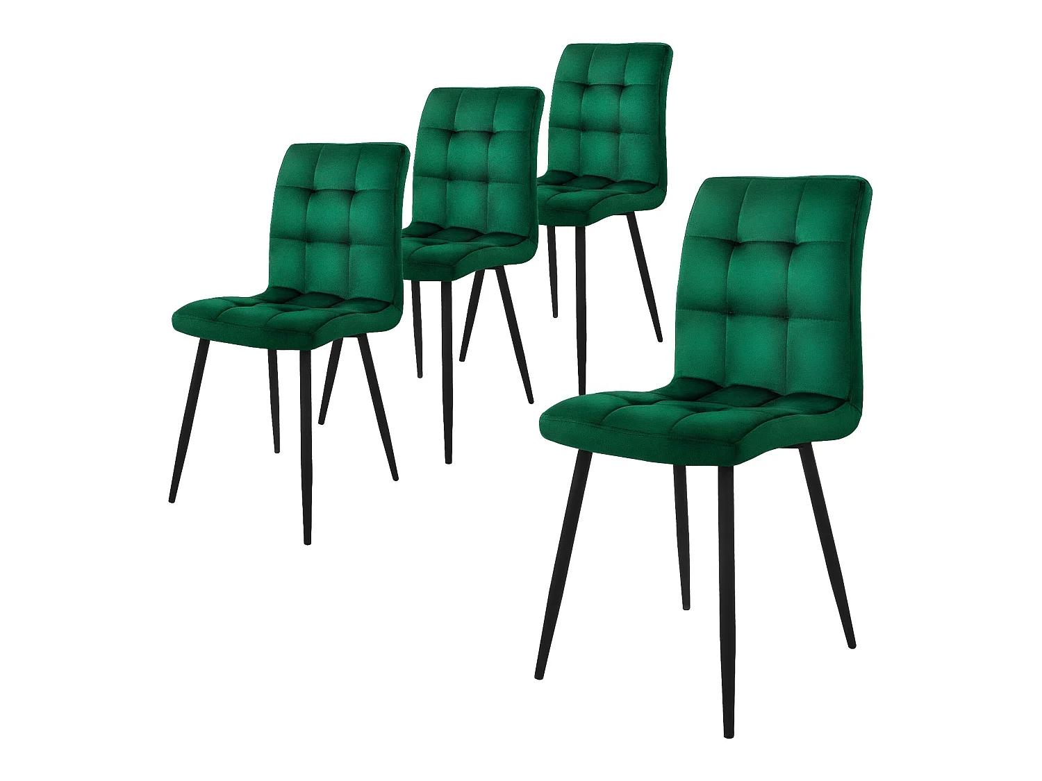 Lot de 4 chaises Chaise de salle à manger Chaise de cuisine Chaise de salon Chai