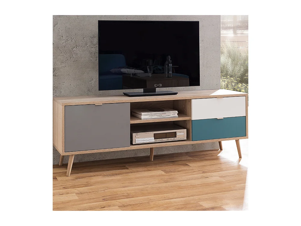 Meuble TV scandinave 150cm PERAST