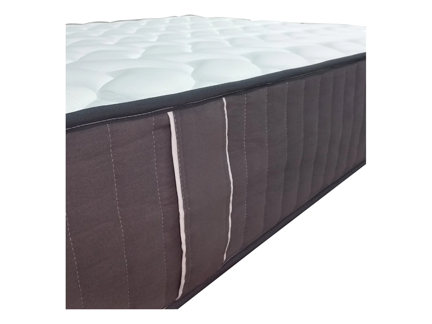 Nuits D'or Matelas 120x190 cm Memoire de Forme 65 kg/m3 - Hauteur 30 cm Ferme - 5 Zones de Confort - ame rembourrage 100