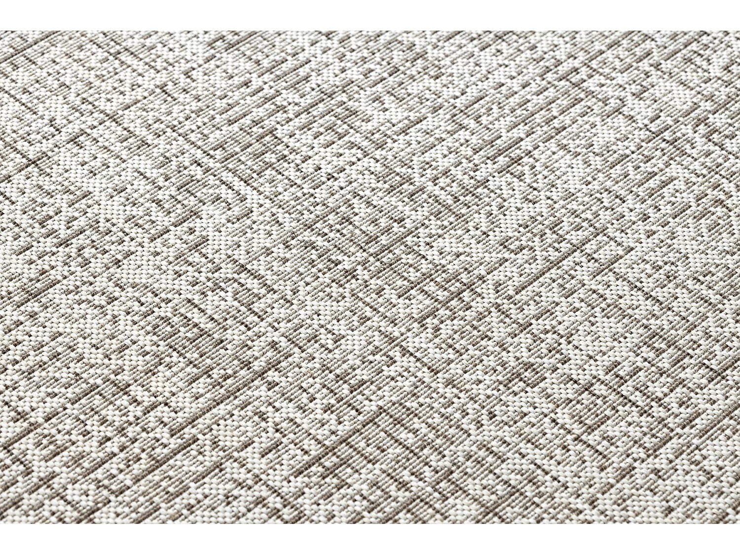 Tapete SIZAL FLOORLUX CIRCULO 20401 Quadro champanhe / taupe cercle 160 cm