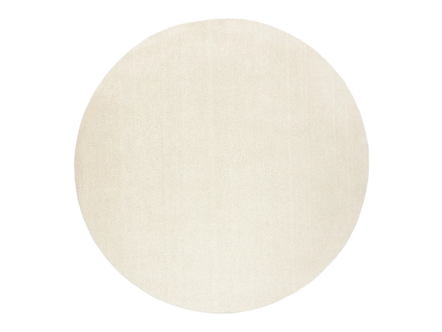 Modern Tapijt Wasbaar , LATIO 71351056 ROND crème cercle 80 cm