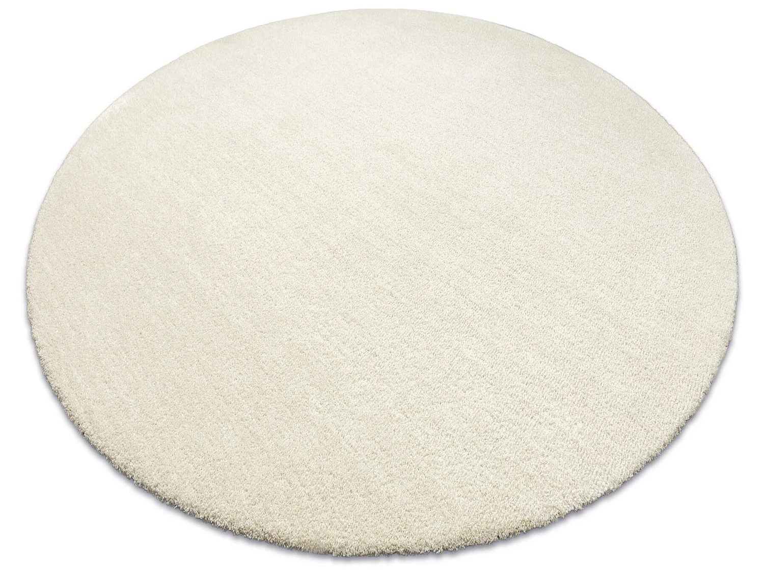 Modern Tapijt Wasbaar , LATIO 71351056 ROND crème cercle 160 cm