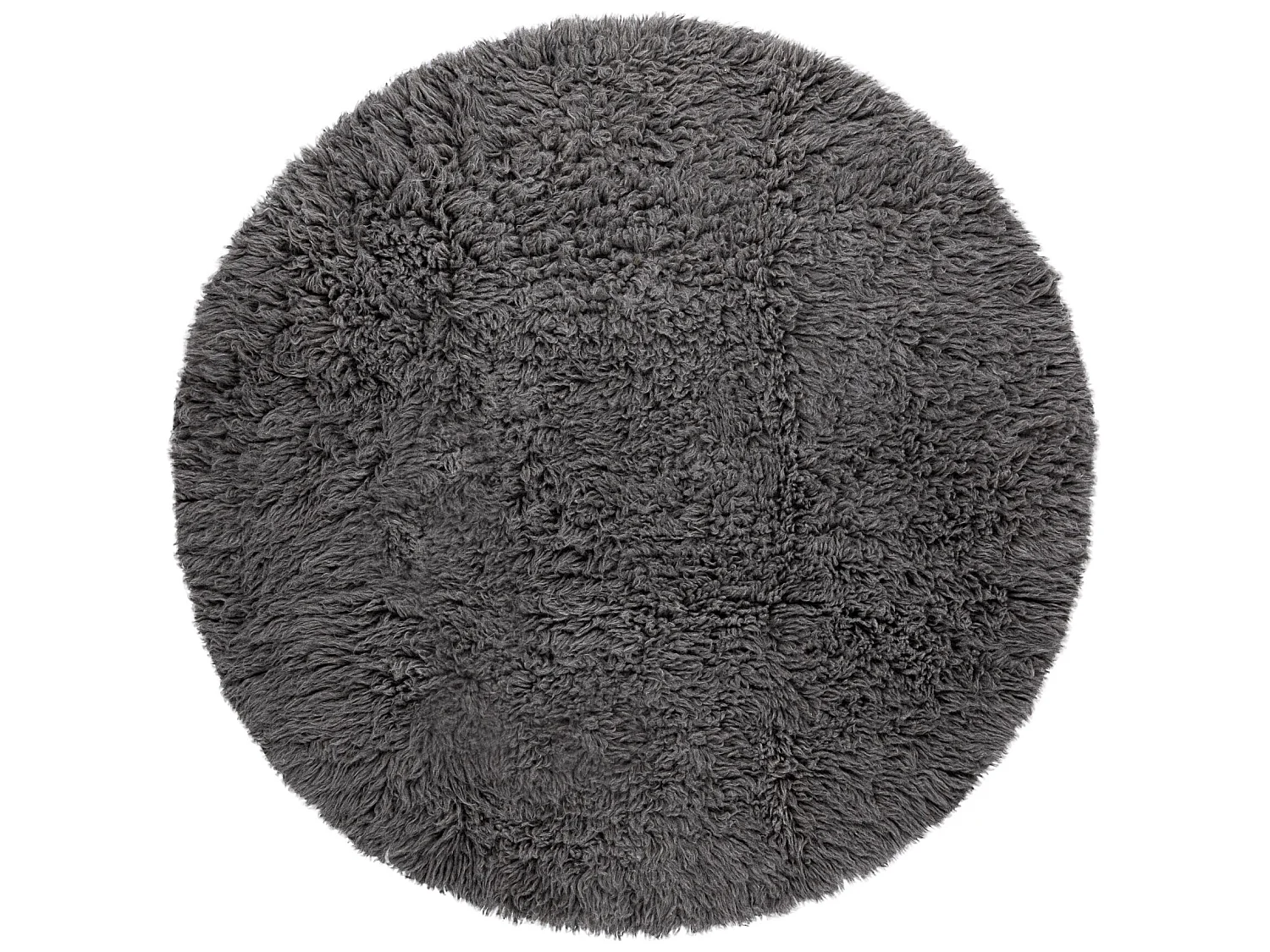 FLOKATI EN LAINE cercle gris cercle 200 cm