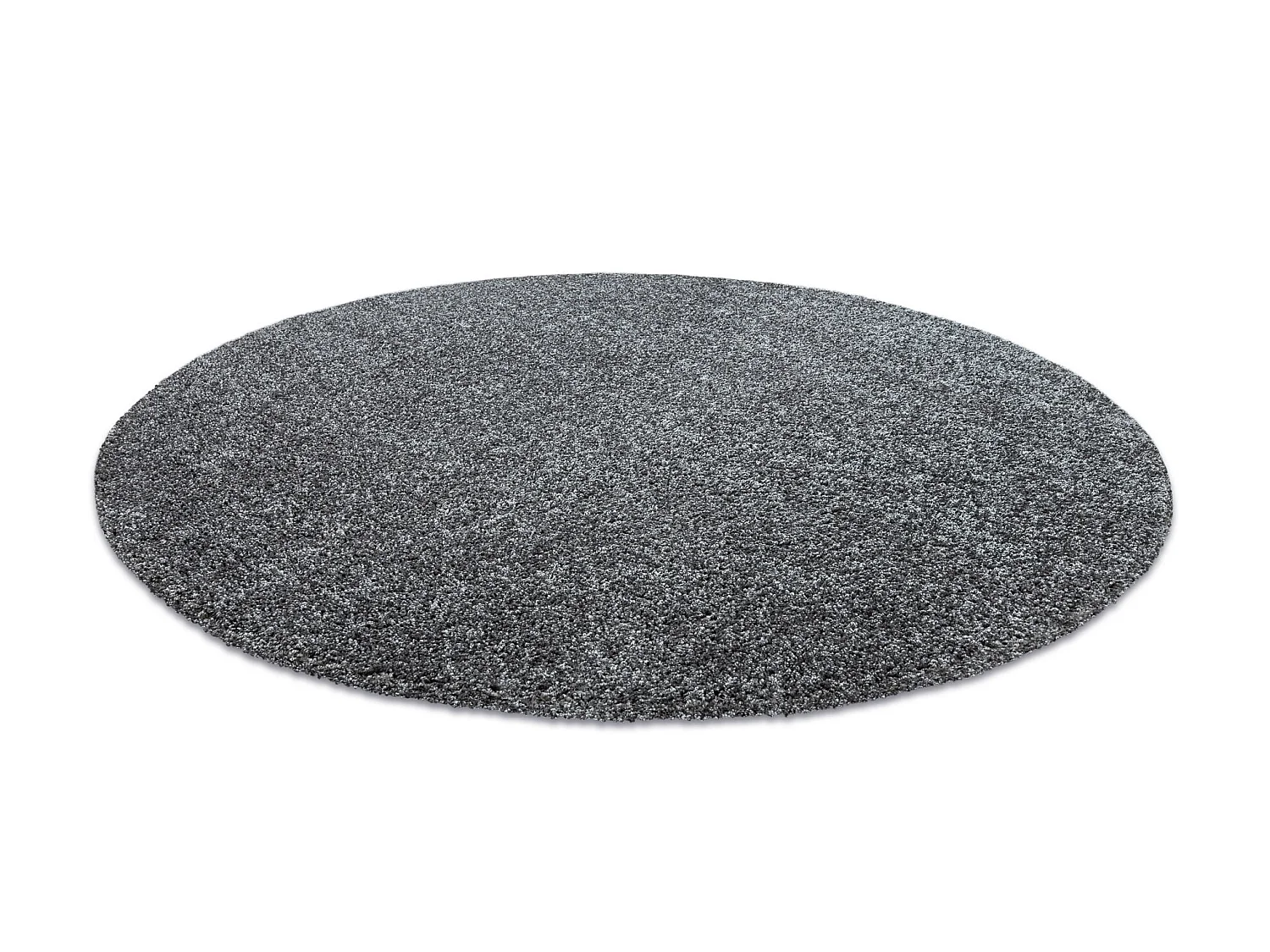 Modern Tapijt Wasbaar , ILDO 71181070 ROND anthracytkleuring grijskleu cercle 120 cm