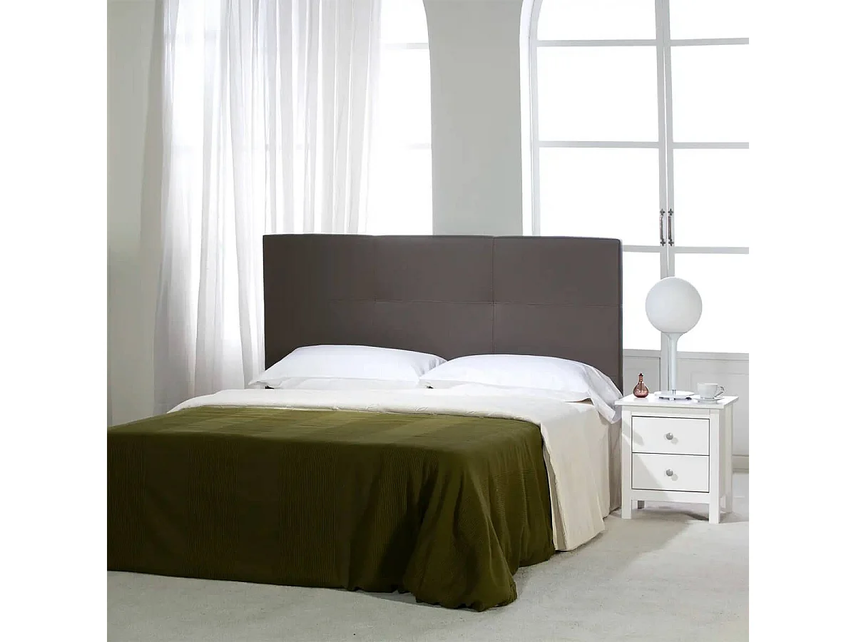 FRED - Chevet 2 Tiroirs Bois Massif Coloris Blanc