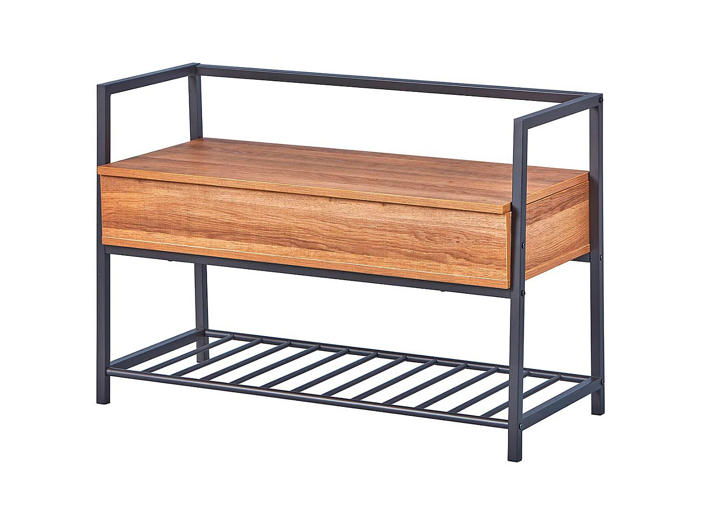 SELAH - Banc à Chaussures avec Coffre de Rangement