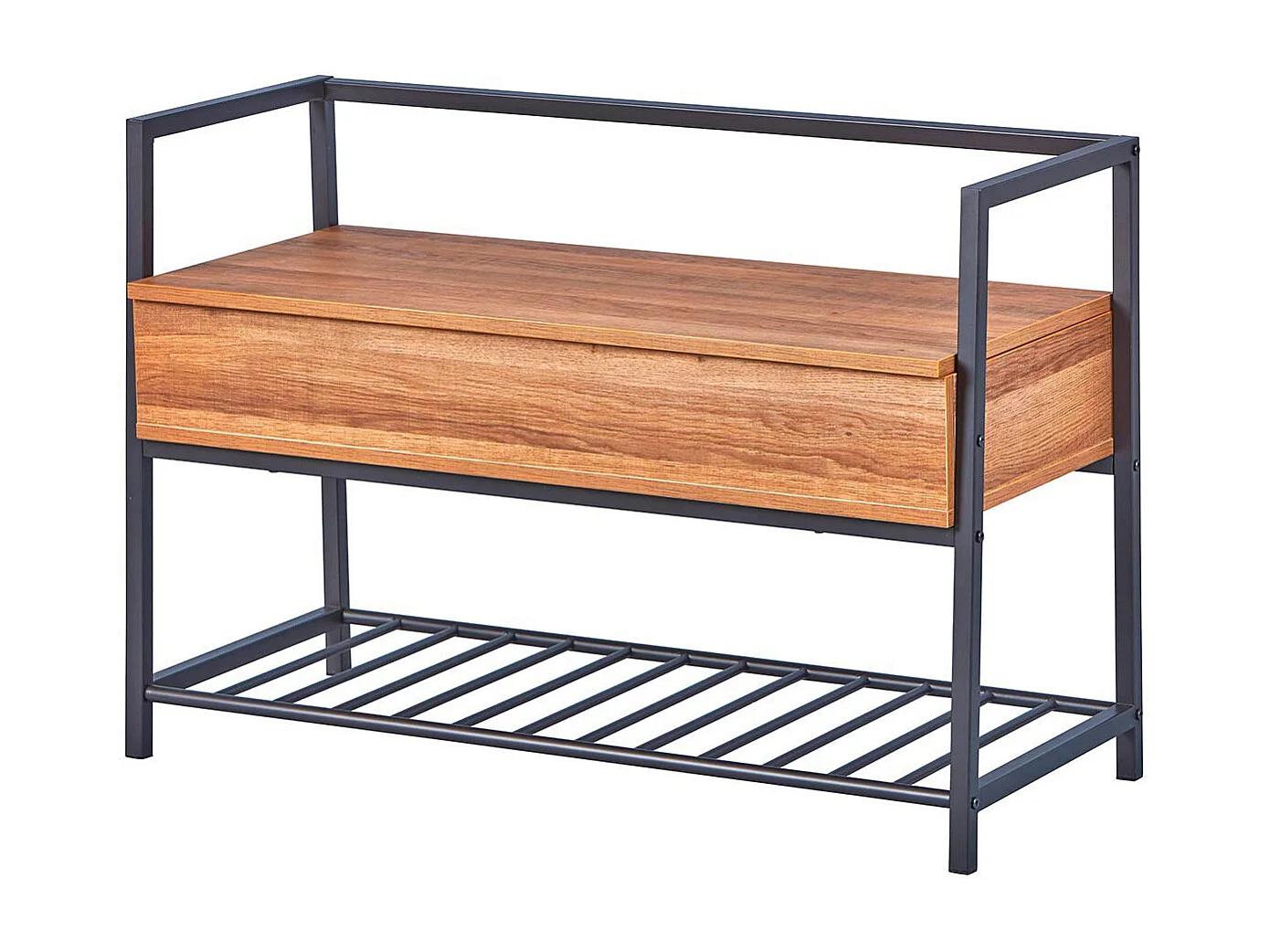 SELAH - Banc à Chaussures avec Coffre de Rangement