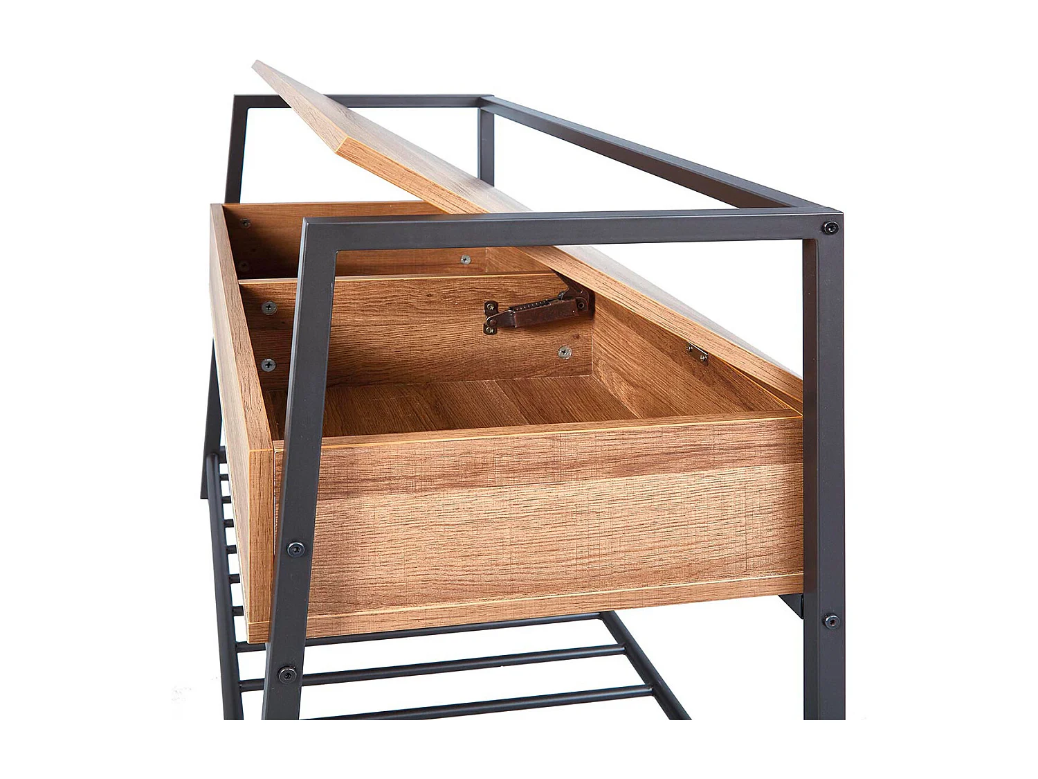 SELAH - Banc à Chaussures avec Coffre de Rangement