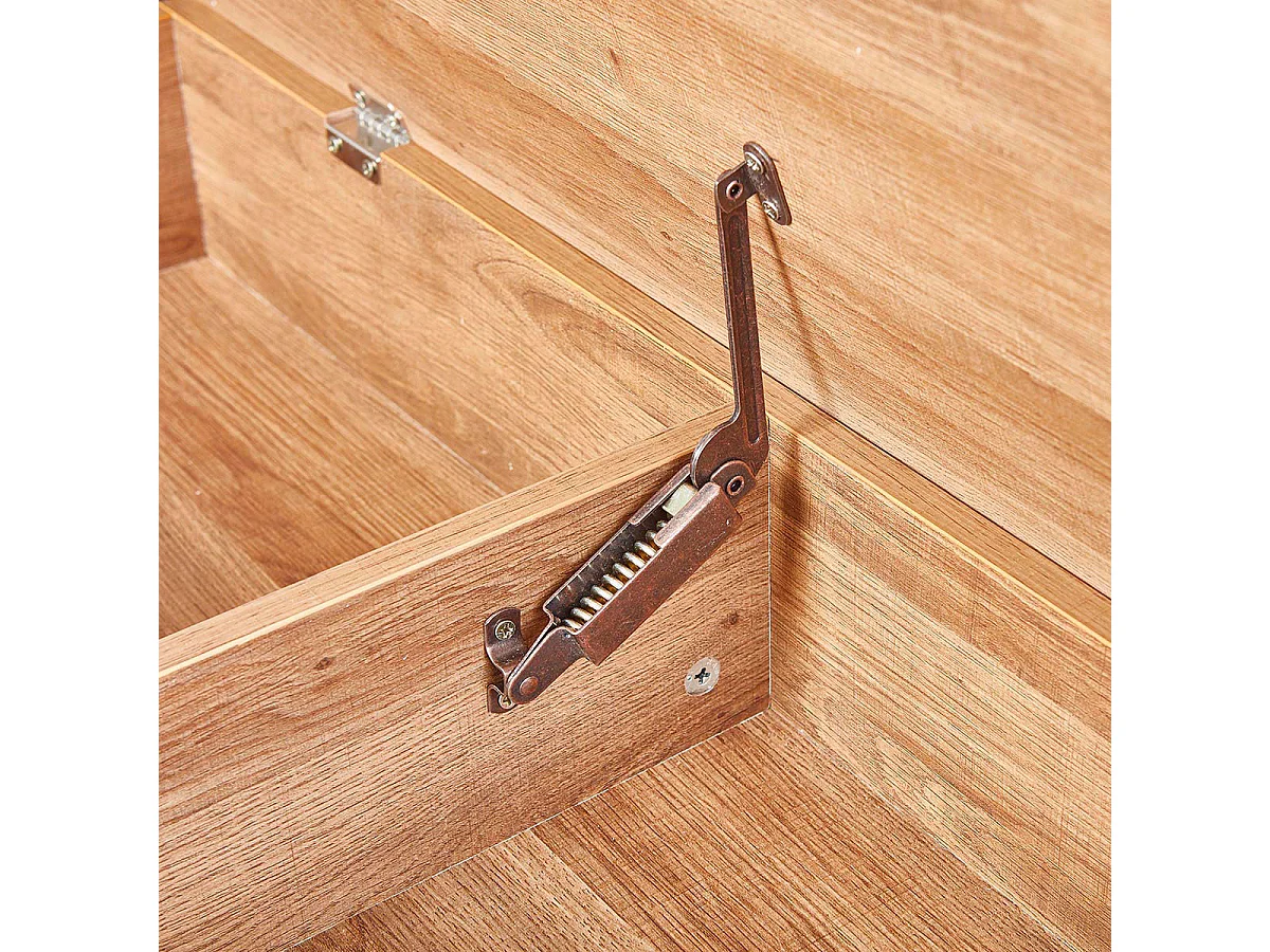 SELAH - Banc à Chaussures avec Coffre de Rangement