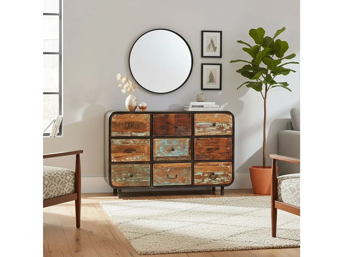 CALLISTE - Commode 9 Tiroirs