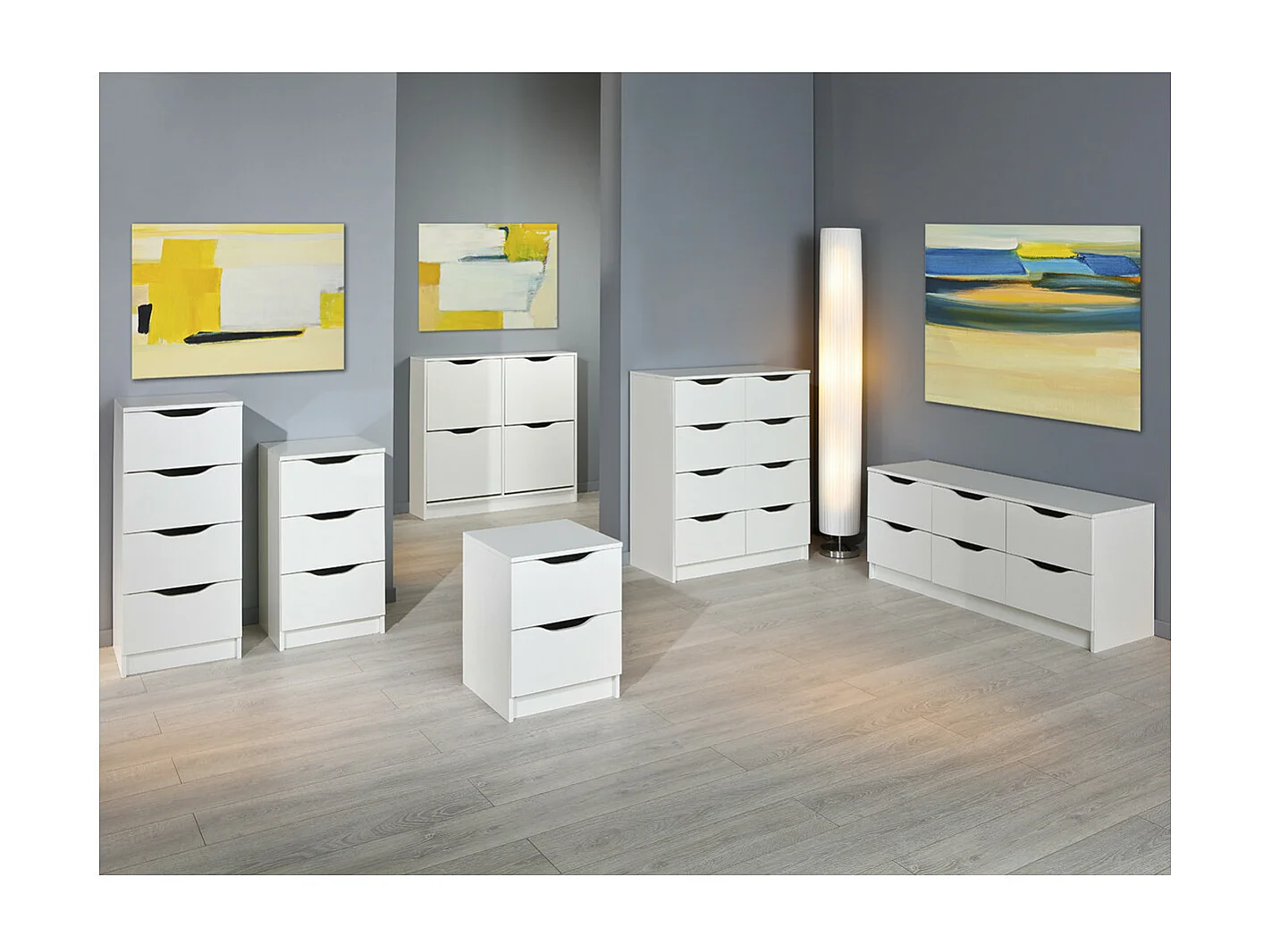 JENNY BLANC - Commode 8 Tiroirs