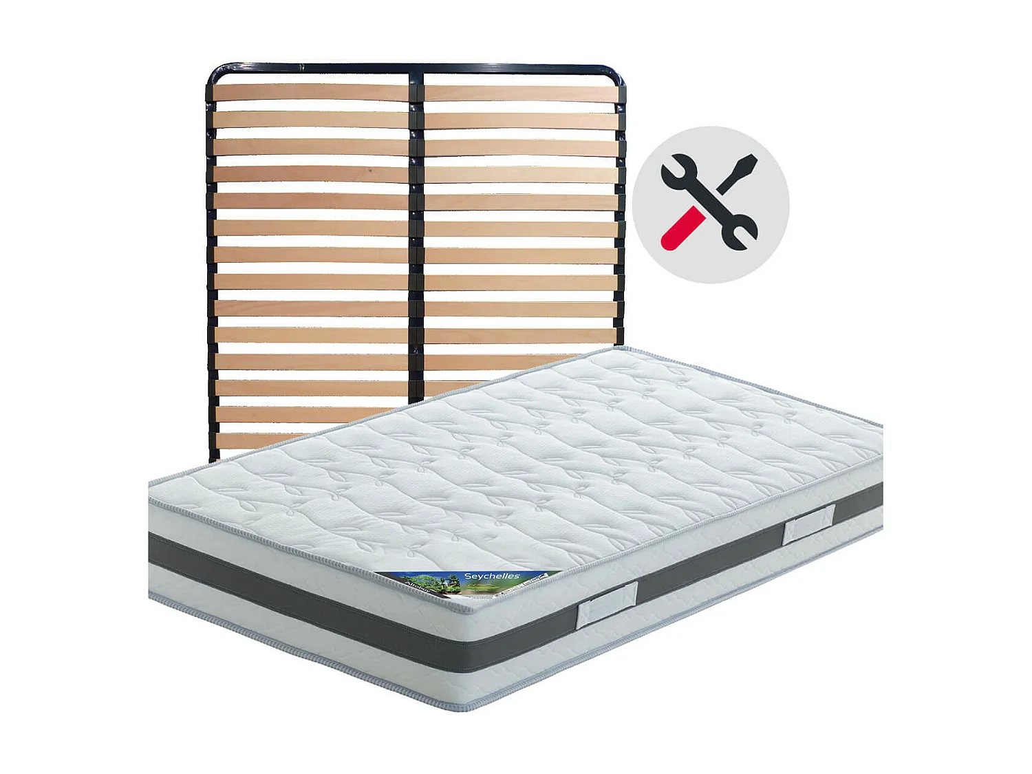 SEYCHELLES - Pack Matelas + AltoKit 160x200