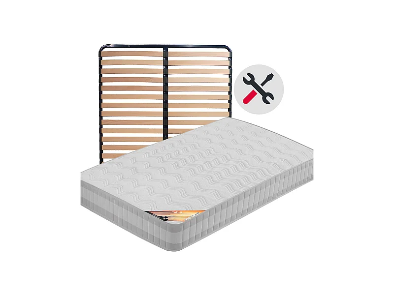 TAHITI - Pack Matelas + AltoKit 140x190