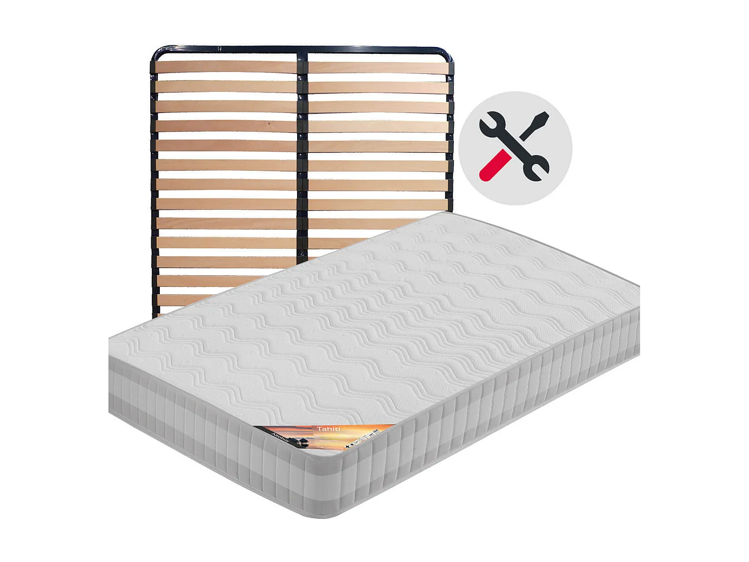 TAHITI - Pack Matelas + AltoKit 140x190