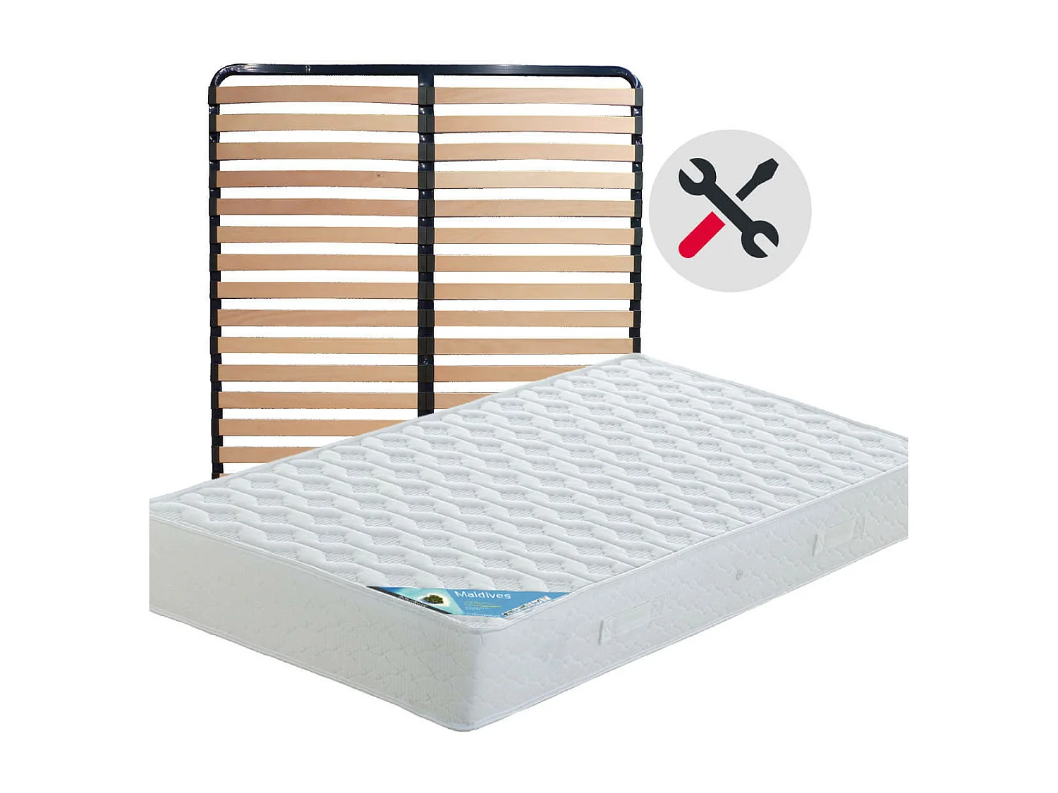 MALDIVES - Pack Matelas + AltoKit 160x200