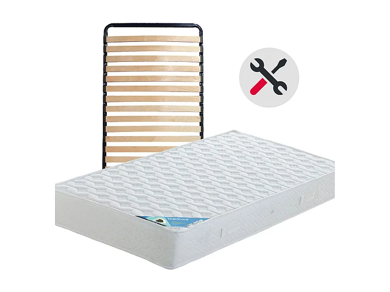 MALDIVES - Pack Matelas + AltoKit 90x190