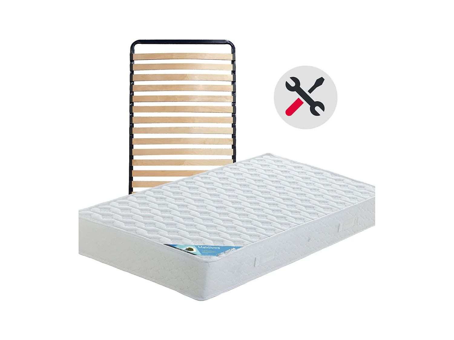 MALDIVES - Pack Matelas + AltoKit 90x190