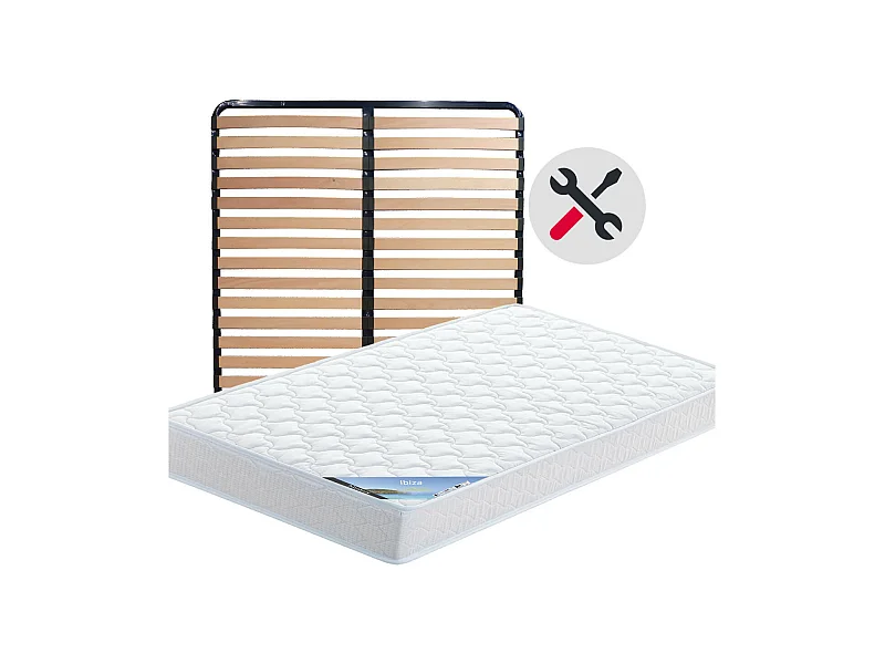 IBIZA - Pack Matelas + AltoKit 140x190